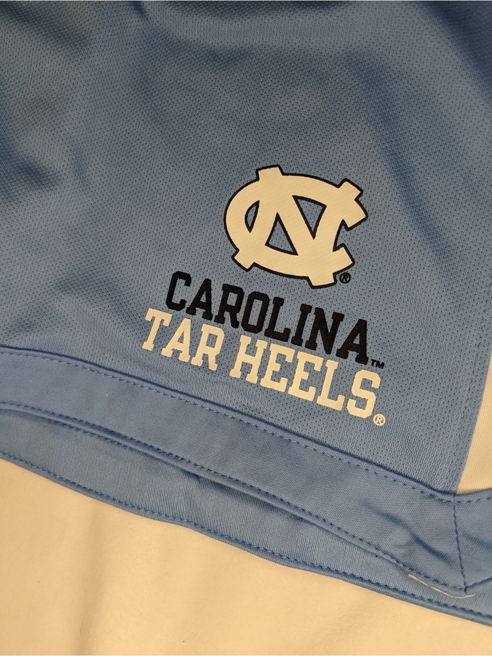 UNC Carolina Tar Heels Blue Men's Athletic Shorts